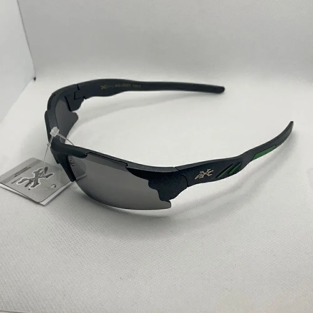 X-Loop Boys Wrap Mirrored Lens Suglasses